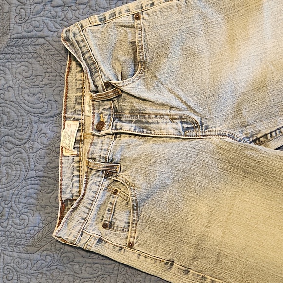 Signature Levi's Boot Cut Stretch Jeans ☆ Misses Sz 8 Short ☆ Vintage ☆ Awesome - Picture 3 of 14